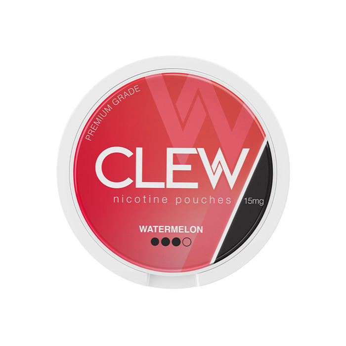 15mg Watermelon CLEW Nicotine Pouches