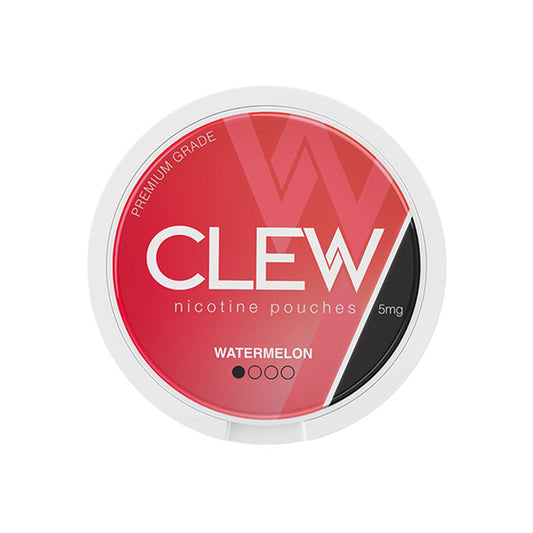 5mg Watermelon CLEW Nicotine Pouches