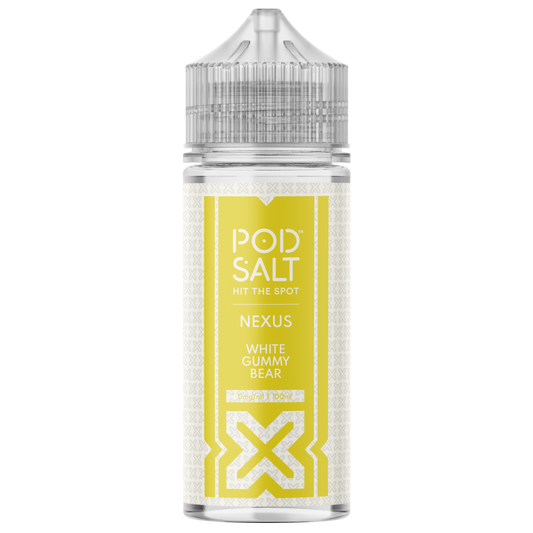 Pod Salt Nexus White Gummy Bear 100ml Shortfill E-Liquid