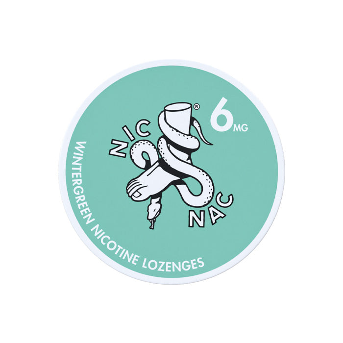 Wintergreen 6mg Nic Nac 20 Lozenge Can