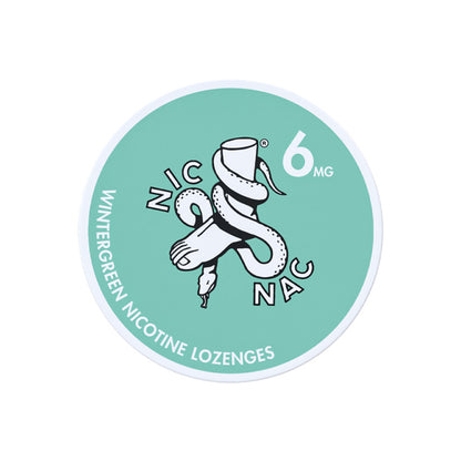 Wintergreen 6mg Nic Nac 20 Lozenge Can