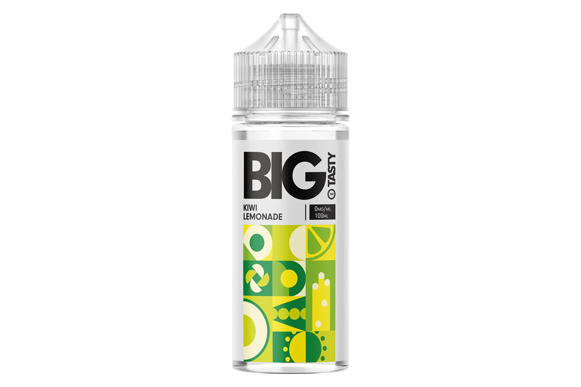 The Big Tasty Juiced Kiwi Lemonade 100ml Shortfill (Image)