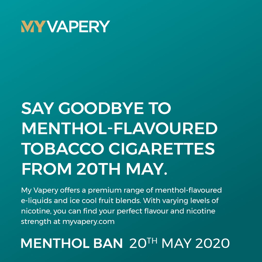 Say Goodbye to Menthol-flavoured tobacco cigarettes from 20th May (Image)