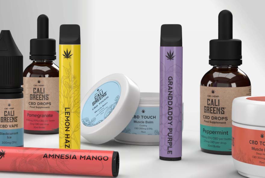 Cali Greens CBD products (image)