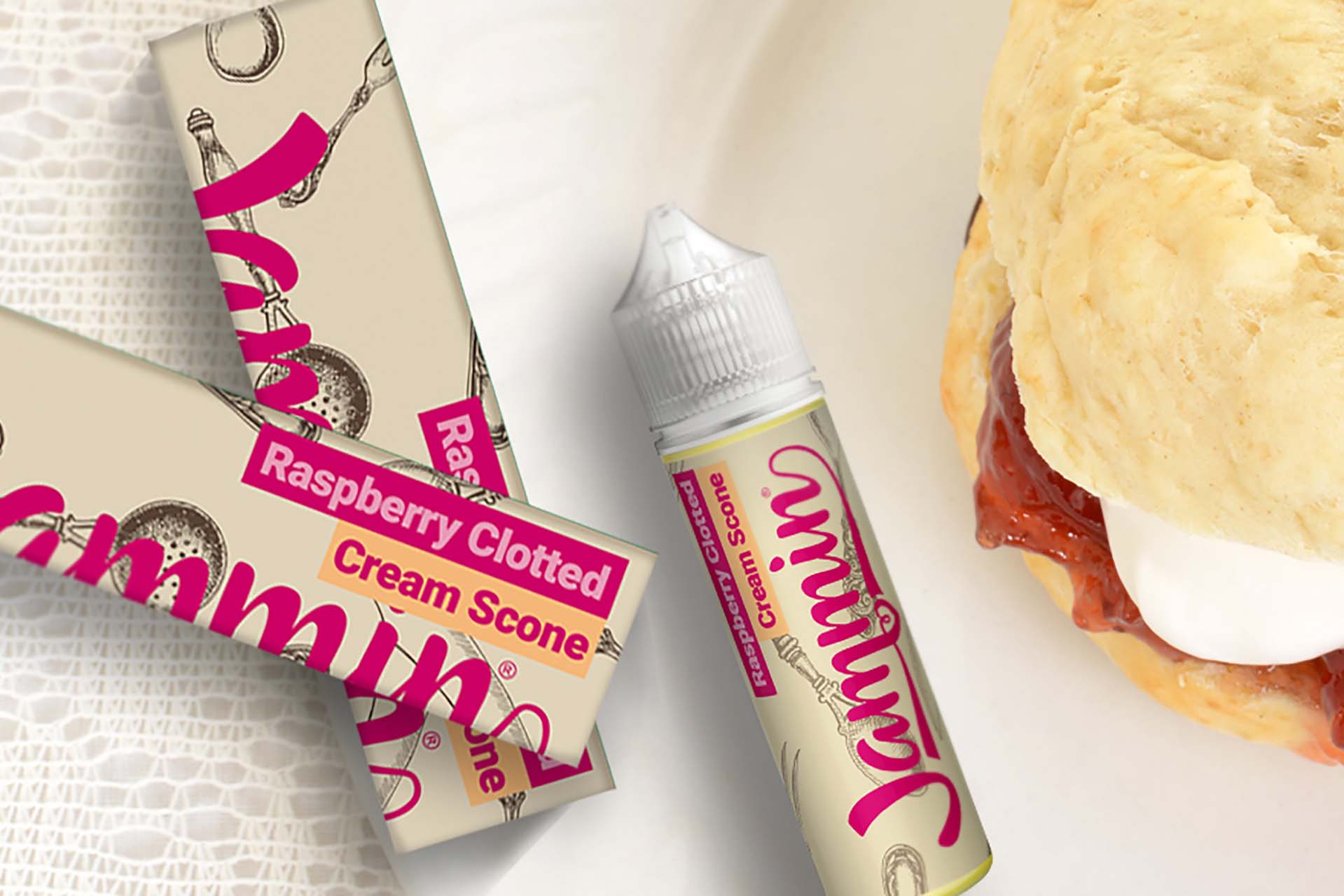 Jammin Shortfill E-Liquid dessert flavours (Image)