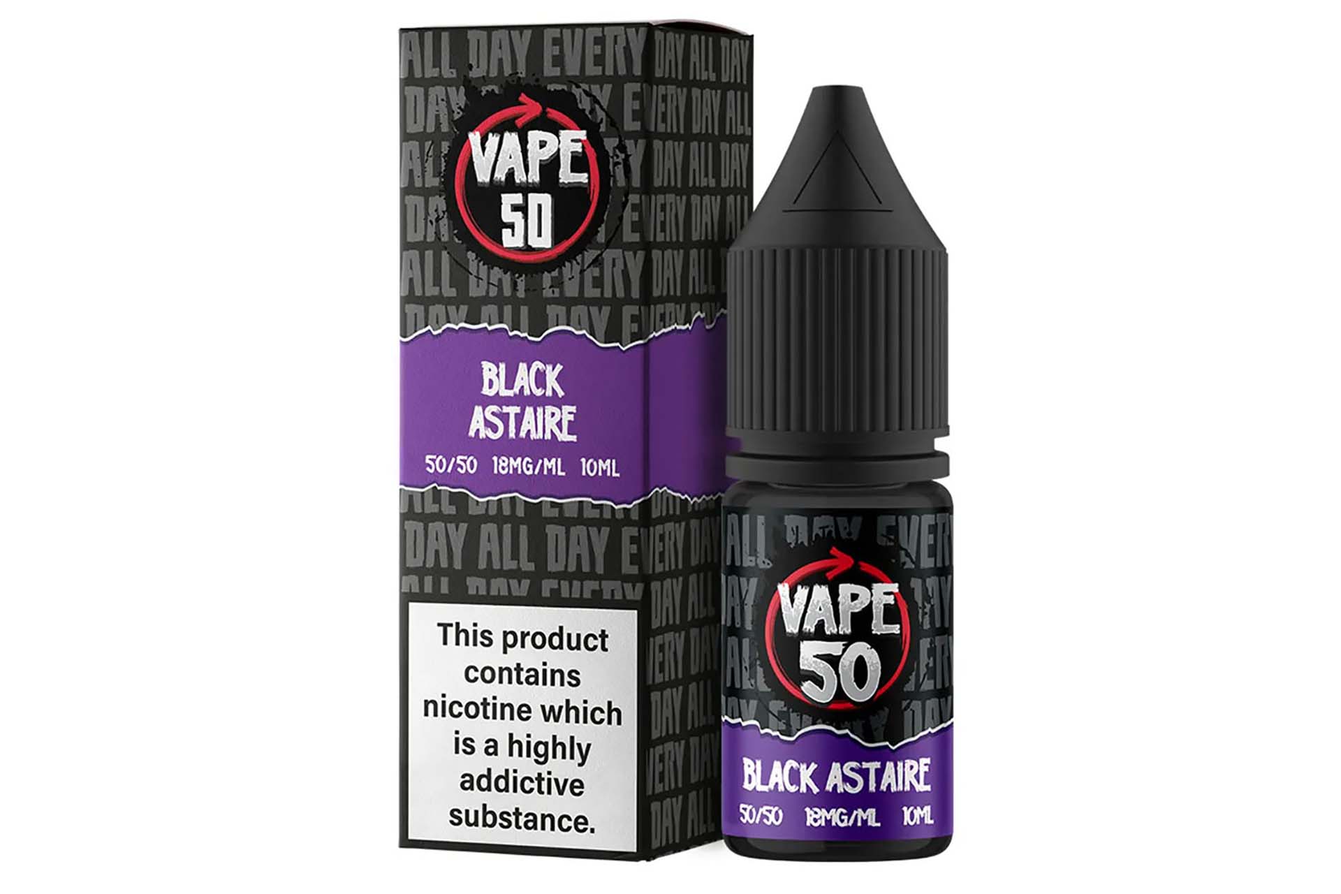Vape:50 - Black Astaire flavour (Image)
